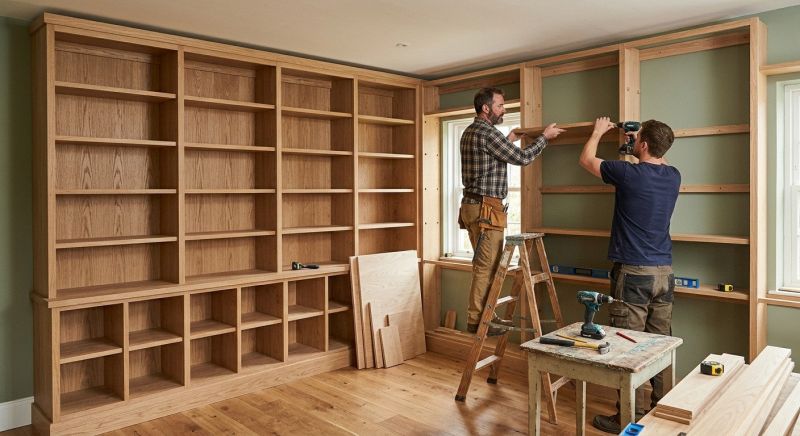 Custom Shelving Installation in Winston Salem, NC
